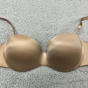 Ambrielle Bra 34C Push Up Bra Multi-way Pushup Strapless